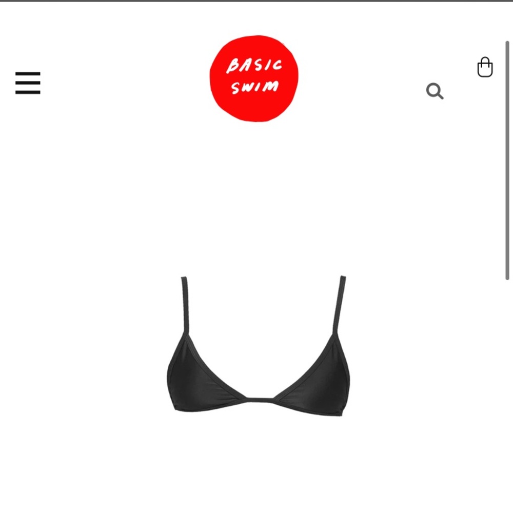 Basic swim LA PREMIERE TOP BLACK